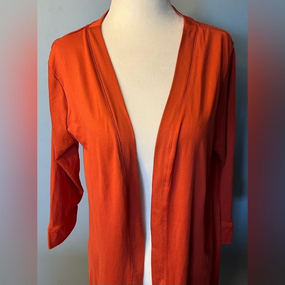 Cuddle Duds Crimson Colored Cardigan as Comfy as can Bee!! - Picture 2 of 10